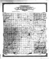 DeKalb County Outline Map, DeKalb County 1917